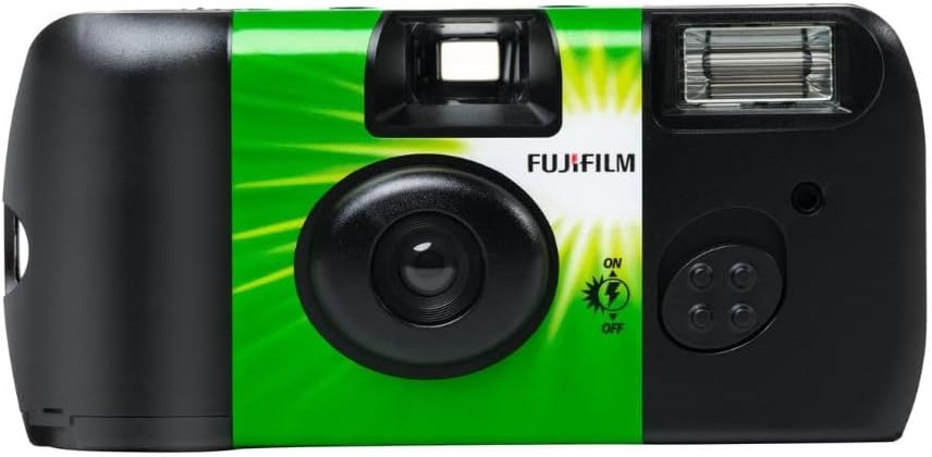 Fujifilm QuickSnap Flash 400 One Time Use 35mm Camera with Flash, 27 Exposures, 4-Pack